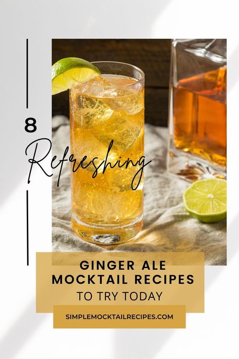 ‘Sip, Sip, Hooray!’ That’s surely what you’ll say when you start crafting and serving these ginger ale mocktail recipes today. Mocktails using ginger ale is different from ginger beer ones so don't get it confused! Diet ginger ale can be used to create a healthy drink as well. Mocktails Using Ginger Ale, Ginger Soda Drinks, Mocktail Recipe With Ginger Ale, Mocktails Non Alcoholic Ginger Ale, Ginger Ale Mocktail Non Alcoholic, Mocktail With Ginger Ale, Mocktails Gingerale, Ginger Mocktail Recipes, Gingerale Mocktail Recipes