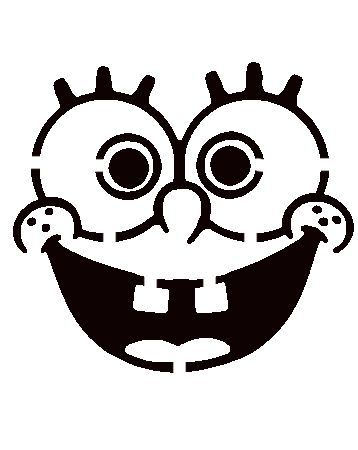 Spongebob Free Pumpkin Printables | Spongebob by ~Arch-vile4 on deviantART | stencils | Pinterest Spongebob Pumpkin Carving, Spongebob Pumpkin, Minion Stencil, Printable Spongebob, Pumpkin Template Printable, Pumpkin Carving Stencils Templates, Pumkin Decoration, Halloween Pumpkin Stencils, Carving Templates