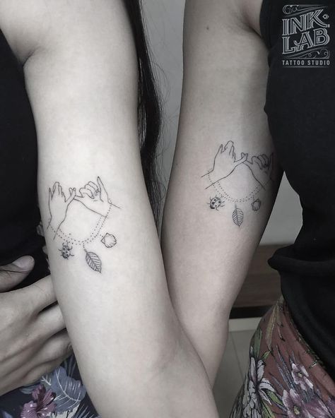 Sister Tattoos Meaningful, Sisterhood Tattoos, Tattoo Ideas For Sisters, Three Sister Tattoos, Cute Meaningful Tattoos, Siblings Tattoo, Brother And Sister Tattoo Ideas, Meaningful Tattoo Ideas, Sister Tattoo Ideas