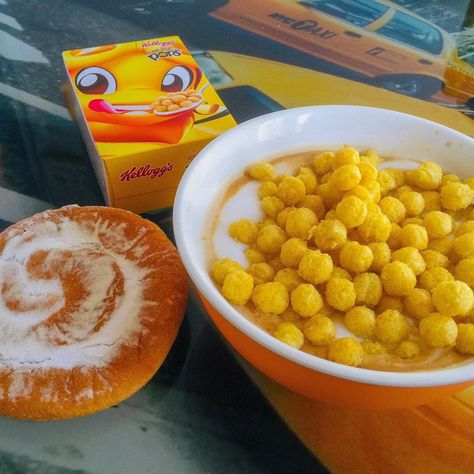 Miel Pops, Honey Cereal, Bologna, Chana Masala, Delicious Food, Cereal, Honey, Ethnic Recipes, Design