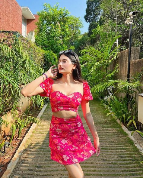 Sun-kissed in this cute co-ord 🌞🌴 Stunner @medha962 in Alamode’s Xyla Coord 🩷 Posted @withregram • @medha962 Sun-kissed in this cute co-ord 🌞🌴 Outfit from @a.la.modebyakanksha summer outfit, summer ootd, summer looks, coord sets, floral coords, trending coords, vacay outfit , outfits for goa, fashion blogger , ootd, grwm Cute Co Ord Sets, Outfits For Goa, Summer Co Ord Sets, Vietnam Fits, Goa Fashion, Goa Outfits, Co Ords Outfits, Coord Sets, Vacay Outfits