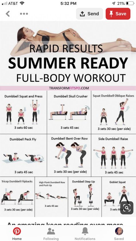 Full Body Treadmill Workout At Home, 3 Lb Weight Workout, Dumbell Workouts, Quick Cardio Workout, Dumbell Workout, Workout Plan For Women, Trening Fitness, Workout Plan Gym, Bodyweight Workout Beginner