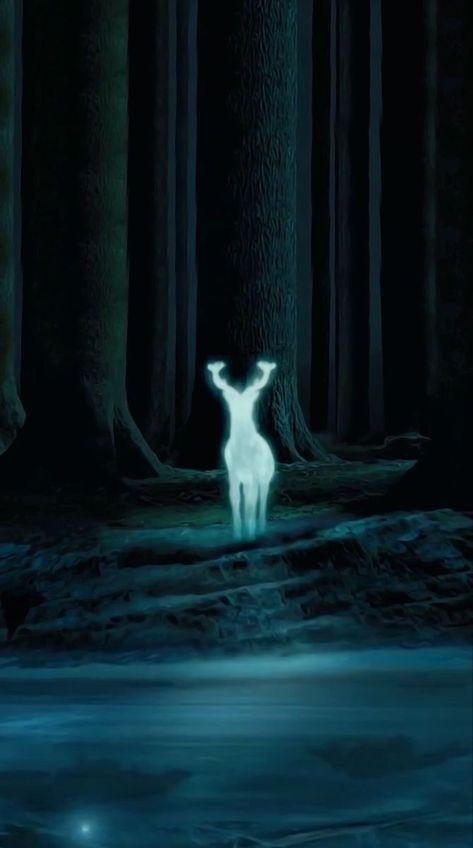 Harry Potter Aesthetic Wallpaper, Harry Potter Aesthetic, Aesthetic Wallpaper, Deer, Harry Potter, Forest