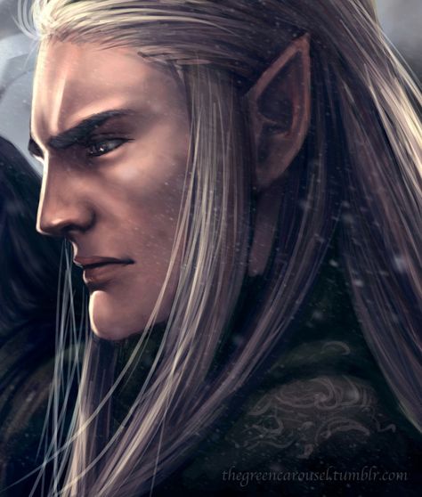 Oropher was the father of Thranduil Oropherion and grandfather of Legolas. Silvan Elves, Mirkwood Elves, Lee Pace Thranduil, Legolas Greenleaf, King Thranduil, Male Elf, Elf King, Woodland Realm, Legolas Father