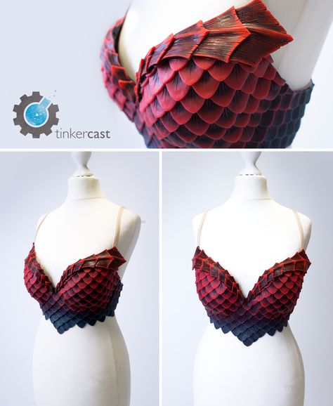 How To Make Dragon Scales, Dragon Scale Outfit, Dragon Outfit, Dragon Scales, Dragon Dress, Dragon Cosplay, Scale Top, Dragon Scale Armor, Dragon Costume