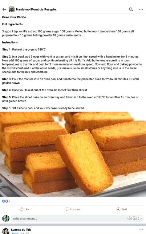 Rusks Recipe, South African Biscuits, Easy Rusk Recipe, Buttermilk Rusks Recipe South Africa, Condensed Milk Rusks Recipe South Africa, Ouma Beskuit, Rusk Recipe South Africa, Cake Rusk Recipe, Buns Recipe Easy