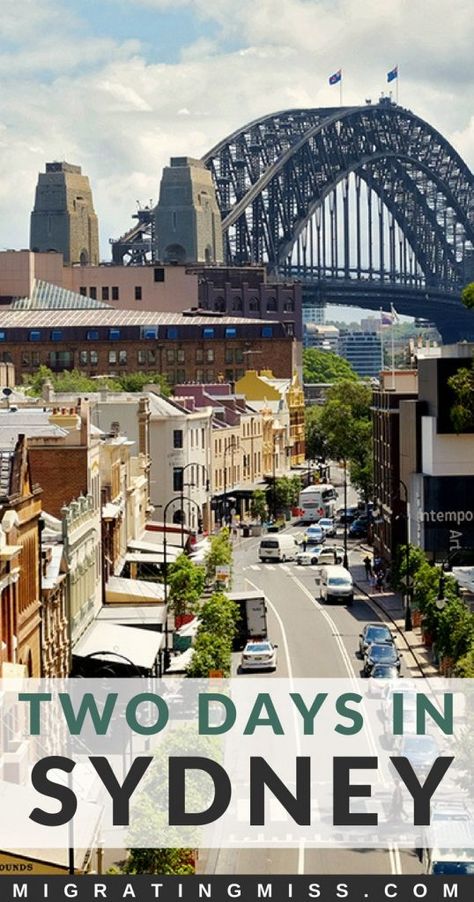 Itinerary: What to Do in Sydney in 2 Days - Your guide on things to do, what to eat and where to stay in Sydney, Australia #sydney #australia #travel 2 Days In Sydney Australia, Where To Stay In Sydney Australia, Sydney Trip, Sydney Australia Travel, Australia Trip, Vacation 2024, Melbourne Travel, Working Holiday, Australia Tourism