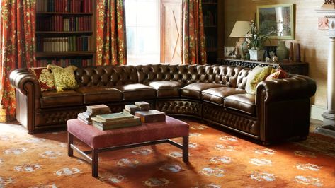 Engineered to fit perfectly in its intended space Sofa Drawing Room, Chesterfield Sofa Living Room, Chesterfield Corner Sofa, Sofa Drawing, Chesterfield Furniture, Velvet Chesterfield Sofa, Drawing Room Interior, Drawing Room Interior Design, Chesterfield Sofas