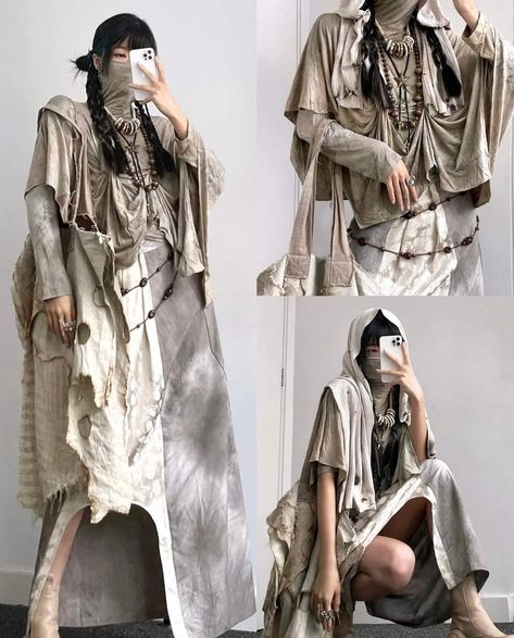 Nature Outfits, Dystopian Fashion, Apocalyptic Fashion, Desert Fashion, Unique Outfit, Swaggy Outfits, Grunge Fashion, Military Fashion, Festival Outfits