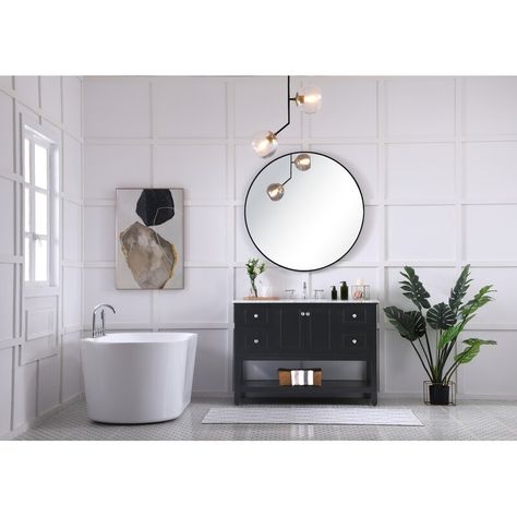 48 inch bathroom vanity double sink