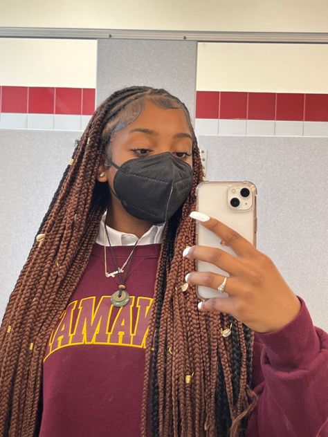 Black Hair Protective Styles, Hair Stripes, Back To University, Braid Inspiration, Fulani Braids, Big Box Braids Hairstyles, Dreadlock Styles, Braids Hairstyles Pictures, Protective Hairstyles Braids