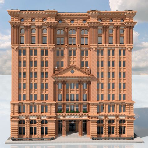 Capitol Stock Exchange Building Minecraft Map Minecraft Classical Buildings, Minecraft Nyc Buildings, Minecraft Victorian City, Minecraft Art Deco, Minecraft City Builds, Minecraft Hotel, Minecraft Museum, Minecraft Palace, Building Minecraft