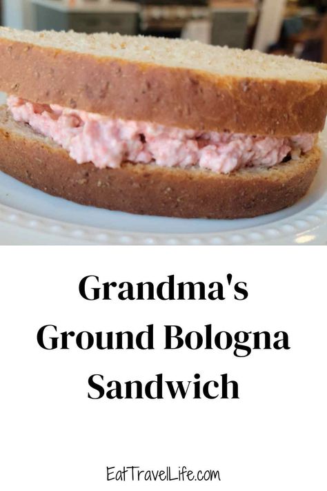 Looking for a easy, inexpensive sandwich? You need to make a ground bologna sandwich. This is easy to make and perfect for Summer or anytime. #easymeals #budgetmeals #mealideas #homemade #groundbologna #sandwichspread Bologna Sandwich Spread, Handheld Recipes, Homemade Bologna, Bologna Salad, Sandwich Spread Recipes, Bologna Recipes, Sandwich Spreads, Ham Salad Recipes, Fried Bologna