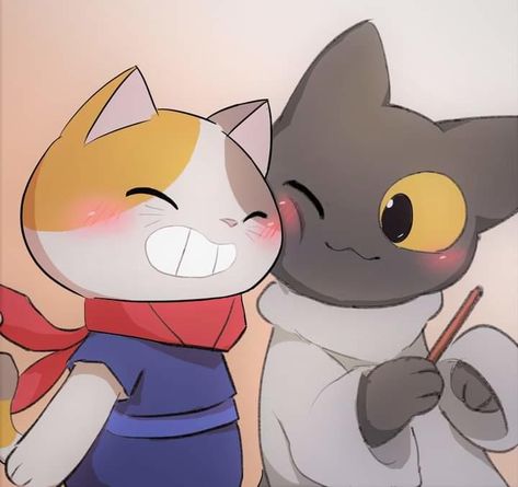 Lucky And Momo Fan Art | Doodle Champion Island Games | Know Your Meme Tiger Rawr, Magic Cat Academy, Champion Island, Momo The Cat, Doodles Games, Cartoon Cats, Magic Cat, Best Anime Drawings, Cat Doodle