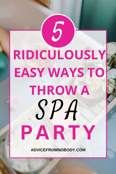 Gather your friends and transform your space into a haven of relaxation and pampering with a spa party. Massage Party, Spa Party Activities, Spa Night Party, Spa Party Foods, Diy Spa Party, Spa Party Ideas, Adult Birthday Party Ideas, Pedicure Party, Spa Games