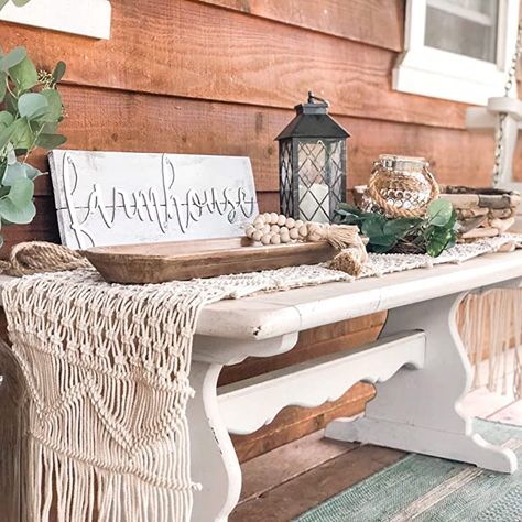 Farmhouse Dining Room Rug, Dining Room Decor Traditional, Runner Wedding Table, Table Decor Vintage, Farm House Dining Room, Bohemian Dining Room, Boho Dining Room, Bohemian Table, Table Runner Wedding