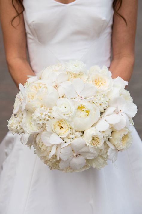 Bride Bouquets Peonies, Wedding Bouquets Peonies, Peony And Rose Bouquet, Bouquets Peonies, Ivory Bouquet, Bouquet Photography, Pink Color Palette, Inside Weddings, Orchid Bouquet