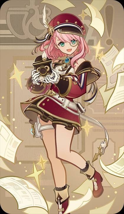 Genshin Impact Leaks, Winter Steampunk, Genshin Art, Anime Baby, Low Quality, Character Creation, Cute Icons, Character Illustration, Pink Hair