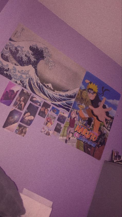 Anime… Naruto… Ocean… One peice… Photo wall… Poster wall… Room decor… Naruto Wall Decor, Anime Walls Room, Naruto Poster Wall Decor, Naruto Room Decor, Naruto Room, Poster Wall Room, Wall Posters Bedroom, Boy Room Poster, Wall Room Decor