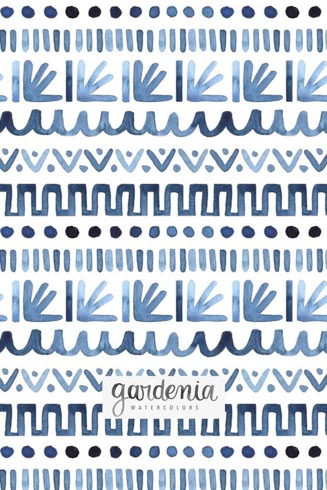 African Pattern Design, Paper Art Design, Aztec Art, Designer Art, Design Course, Watercolor Pattern, Design Patterns, Art And Design, Surface Pattern Design