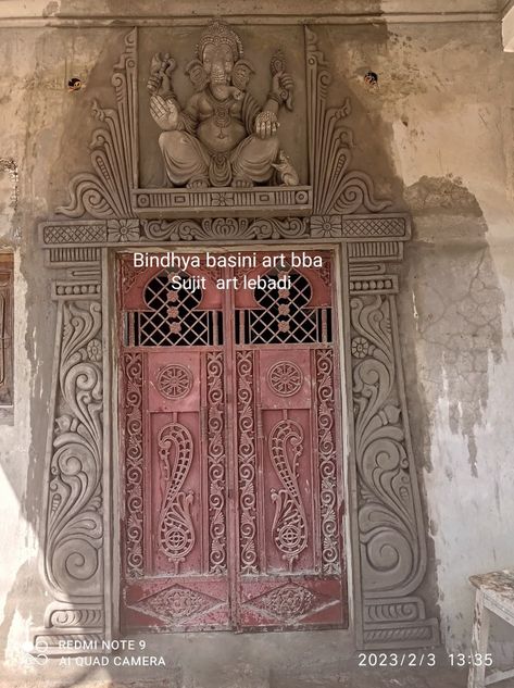 Best cement front design of the House Cement House Design, Pop Design Photo, Cement House, Cement Sculpture, Arch Designs For Hall, Angel Statues Sculpture, Arch Designs, Indian Temple Architecture, Temple Design For Home