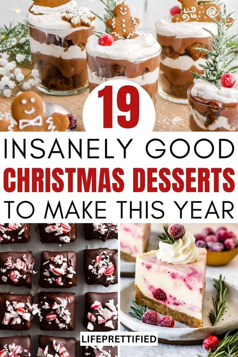 Christmas desserts, Christmas dessert recipes, Christmas dessert ideas, easy Christmas desserts, best Christmas desserts, cute Christmas desserts, Christmas cupcakes, healthy Christmas desserts, Christmas treats, easy quick Christmas desserts, no bake Christmas desserts. Alternative Christmas Dessert, Deserts Recipes Christmas Easy, Chocolate Christmas Recipes, Best Christmas Recipes Desserts, Best Christmas Eve Desserts, Dessert Christmas Gifts, Christmas Bakery Menu Ideas, Dessert Recipes Holiday, Best Holiday Baking Recipes