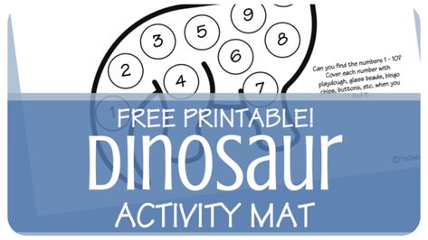 Free Dinosaur Counting Printable Dinosaur Counting, Dinosaur Lesson, Counting Activities Preschool, Learning To Count, Dinosaurs Preschool, Dinosaur Printables, Dinosaur Activities, Do A Dot, Calming Activities