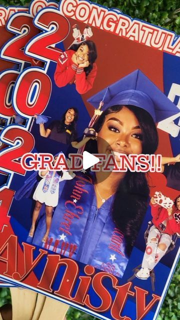 Shante Johnson on Instagram: "HOW ARE  YOU REPPING YOUR GRADUATE???🤔🤔
🤗🤗🤗🤗

 THESE FANS MAKE THE PERFECT WAY TO REP THE GRADUATE!😝! AND ALSO MAKES THE PERFECT  MEMORY KEEPSAKE!!🥰

DM FOR ORDER INQUIRIES 📩 

 #Moneyballon #graduationgifts #giftsforher #giftsforhim #gradgifts #reels #nolacreationstation
#diy #crafter #explore #viral #graduatefans #2024graduate #graduationfans #fyp" Graduation Fans, The Graduate, Grad Gifts, Memorial Keepsakes, Graduation Gifts, Gifts For Him, Gifts For Her, On Instagram, Instagram