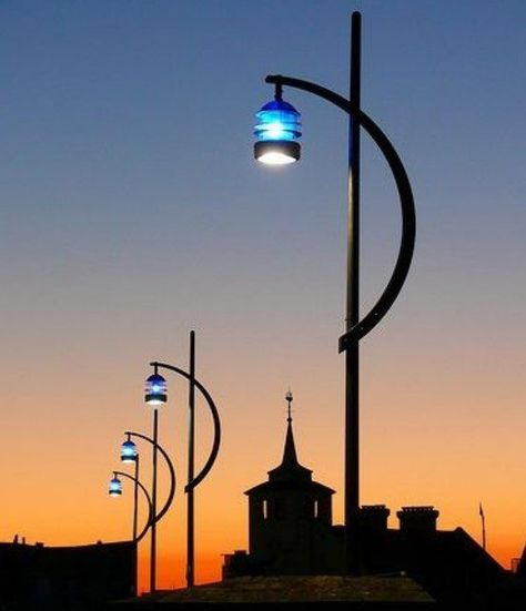 Street Light Design, Lamp Posts, Portsmouth Nh, Urban Lighting, Light Pole, Street Lights, Urban Furniture, Street Furniture, Street Design