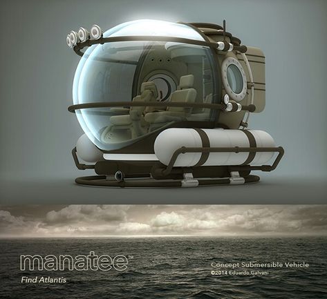 Personal Submarine, Underwater Vehicle, Dieselpunk Vehicles, Futuristic Background, Boat Interior, Concept Car Design, Expedition Vehicle, Pontoon Boat, Watercraft