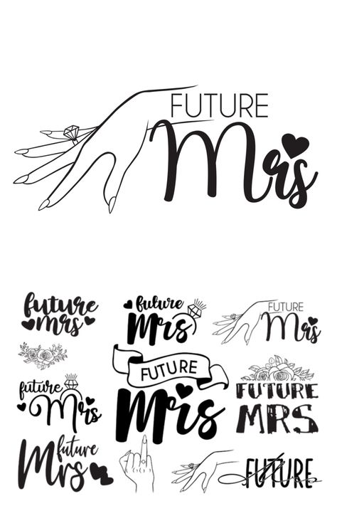 Bride Svg Free, Bride Svg, Svg Wedding, Wedding Svg, Future Mrs, Future Bride, Svg For Cricut, Future Wife, Silhouette Files