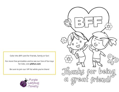 Friends Template, Friend Template, Friendship Articles, Friendship Printables, Bff Cards, Friendship Activities, Card Template Free, Template Free Printable, Best Friend Cards