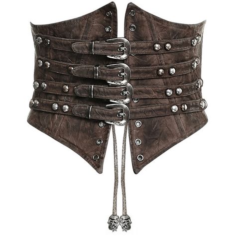 Leather Waist Cincher, Best Body Shapewear, Punk Corset, Leather Home Decor, Corset Brown, Steampunk Home, Steampunk Home Decor, Affliction Clothing, Leather Corset Belt