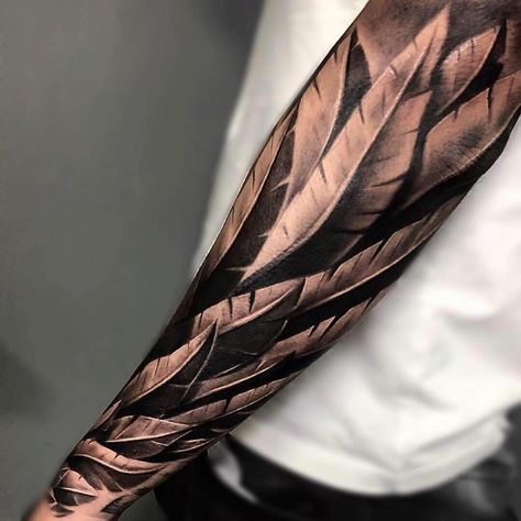 Wing Tattoo Arm, Feathers Tattoo, Herren Hand Tattoos, Small Watercolor Tattoo, Wing Tattoo Men, Tattoo Placements, Rose Tattoos For Men, Forearm Band Tattoos, Forarm Tattoos