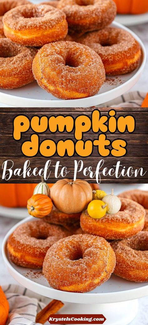 Treat yourself to fall flavors with our Easy Baked Pumpkin Spice Donuts! This homemade recipe is perfect for cozy autumn mornings and simple to make.