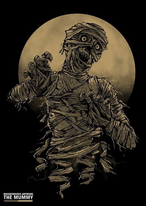 I Create this art inspored by egypt culture and horror story about Mummy #art #artwork #illustration #mummy #horror #dark #ancient #zombie #drawing Egypt Mummy Drawing, Egyptian Mummy Art, Mummy Drawing, Mummy Illustration, Mummy Art, Zombie Drawing, Egypt Crafts, Egypt Mummy, Tshirt Artwork