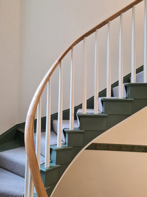 Tapered spindles - Handrail Creations Ltd Tapered Stair Spindles, Wooden Spindles Stairs, Black Stair Spindles, Wrought Iron Stair Spindles, Staircase Spindles, Oak Handrail, Stair Rails, Bespoke Staircases, Stair Spindles