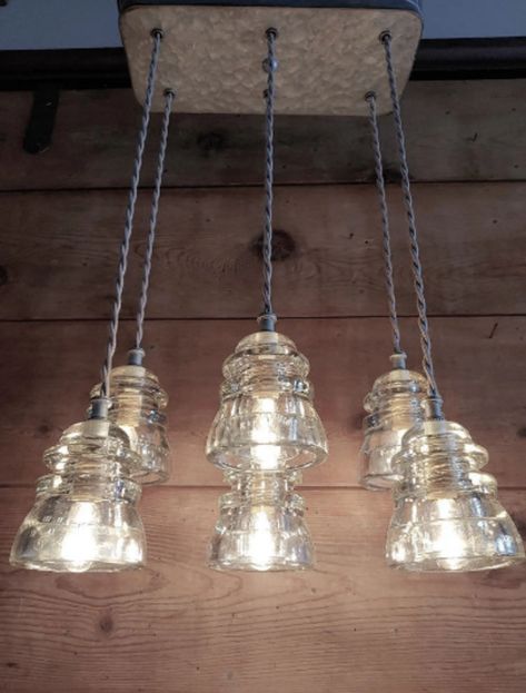 Galvanized Metal Ceiling, Railroad Lights, Mason Jar Light Fixture, Insulator Lights, Waterfall Lights, Farmhouse Light, Custom Chandelier, Basket Lighting, Beautiful Farmhouse