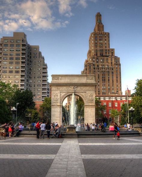 Washington Square Park New York ratings, photos, prices, expert advice, traveler reviews and tips, and more information from Condé Nast Traveler. Places In New York, Washington Square Park, Washington Square, New York City Travel, Instagrammable Places, Conde Nast Traveler, Nyc Trip, City Trip, Concrete Jungle