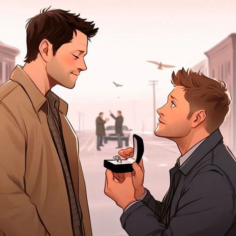 Castiel And Dean Fanart, Castiel X Dean Fan Art, Cas And Dean Fanart, Destiel Fanart Comic, Supernatural Destiel Fanart, Sam X Gabriel Fanart, Supernatural Fan Art Destiel, Dean X Castiel Fanart, Dean And Castiel Fan Art