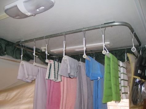 pop up camper organizers | Always seem to run out of room to hang towels etc! Pop Up Camper Organization, Astuces Camping-car, Pop Up Tent Trailer, Cozy Camper, Towel Hangers, Pop Up Trailer, Travel Camper, Camper Organization, Rv Organization