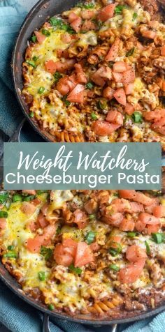 Ww Cheeseburger Casserole, Ww Dinner Casseroles, Ww Fall Dinner Recipes, Weight Watchers Cheeseburger Casserole, Ww Skillet Meals, Ww Hamburger Recipes, Weightwatchers Recipes Dinner, Ww Beef Recipes, Ww Pasta Recipes