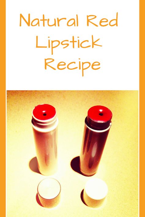 A natural red lipstick recipe for all those days where you want to feel more sexy and bold! In this recipe, I’ve used beeswax, shea butter and iron oxides for the color. Lipstick Recipe, Natural Red Lipstick, Natural Makeup Recipes, Blood Red Lipstick, Diy Lip Balm Recipes, Red Lipstick Quotes, Makeup Recipes, Lip Balm Containers, Diy Lipstick