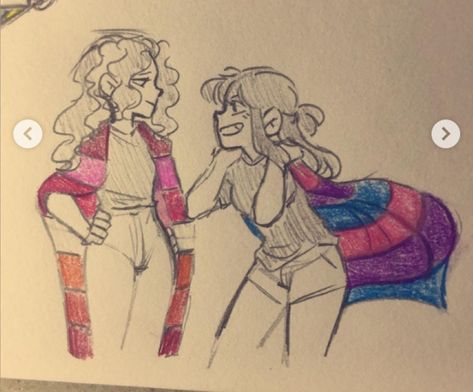 Lesbian Oc Drawing, Lesbian Poses Drawing Reference Cute, Spicy Art Reference Poses, Lesbian Art Reference Base, Lesbian Sketchbook Drawings, Lesbian Couple Reference Drawing Base, Pride Pose Reference, Lesbian Art Ideas Simple, Pride Drawing Base