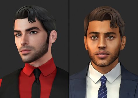 Amadeo (Male Hair) | Patreon Sims 4 Anto Hair Male, Sims 4 Anto Hair, Sims 4 Male Short Hair, Male Short Hair, Sims 4 Male, Hair Male, Male Hair, Custom Content, Sims 4