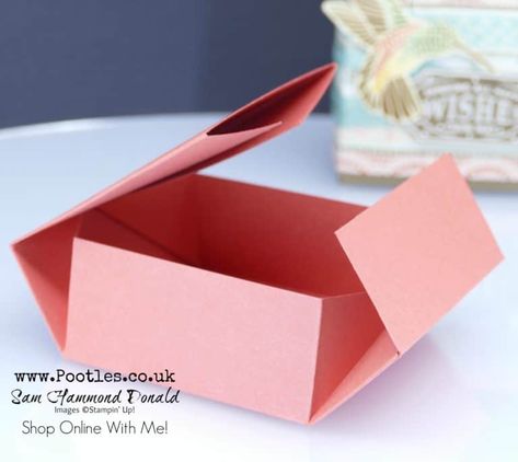 Covering Boxes, Diy Boxes, Origami Boxes, Paper Box Template, Random Crafts, Box Tutorial, How To Make An Envelope, Wrap Ideas, Box Cards