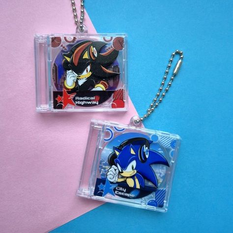 Cream And Shadow Sonic, Sonic And Shadow Pfps Matching, Metal Sonic Plush, Sonic Themed Outfit, Sonic Bookmark, Shadow The Hedgehog Keychain, Sonic Shadow Matching Pfp, Sonic Moodboard, Sonic Oc Base Female