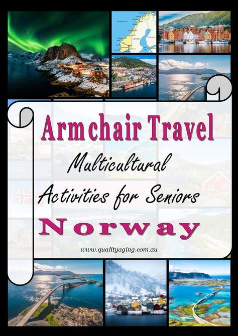 Armchair Travel For Seniors, Multicultural Activities, Recreational Therapist, Activities For Seniors, Nursing Home Activities, Retirement Advice, Armchair Travel, Elderly Activities, Activity Director