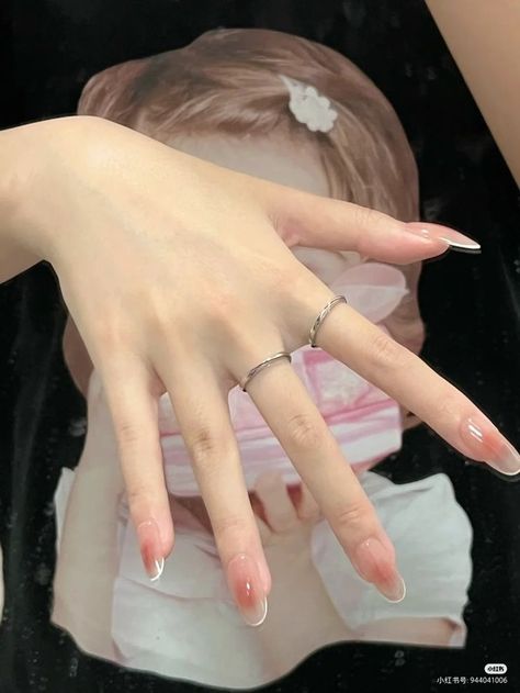 Blush Jelly Nails, White And Nude Nails, Jelly Nails Aesthetic, How To Strengthen Nails, Korea Nails, Trend Prediction, Coffin Ombre, Strengthen Nails, Nails Healthy