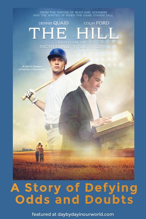 Join Rickey Hill's extraordinary journey in the heartwarming movie "The Hill" (2023), where passion, perseverance, and baseball collide against all odds, reminding us that dreams are worth every step. Joelle Carter, Bonnie Bedelia, Colin Ford, Baseball Movies, The Incredible True Story, Perry Mason, Win Tickets, Sports Movie, Christian Movies